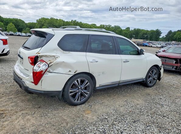 5N1DR2MN0HC626954 2017 NISSAN PATHFINDER Белый Задняя правая четверть
