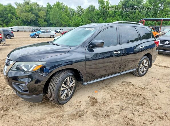 5N1DR2MN0HC658657 2017 NISSAN PATHFINDER Black Vista tres cuartos delantera izquierda