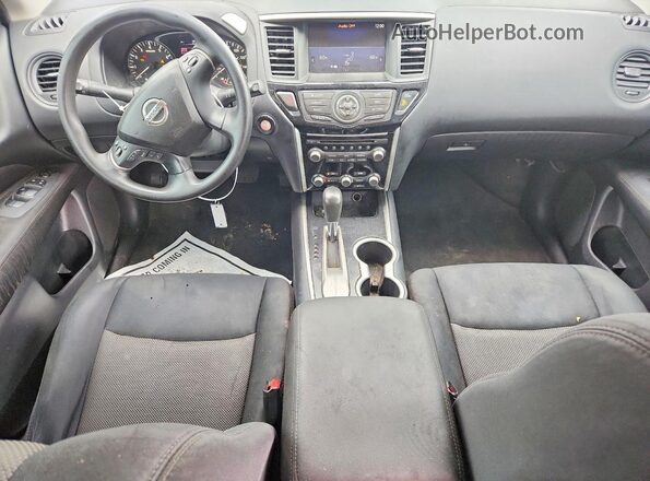 5N1DR2MN0HC658657 2017 NISSAN PATHFINDER Black Vista del salpicadero