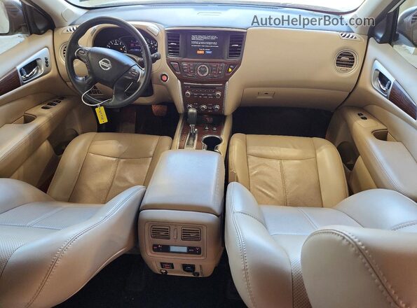 5N1DR2MN0JC611652 2018 NISSAN PATHFINDER White Widok deski rozdzielczej