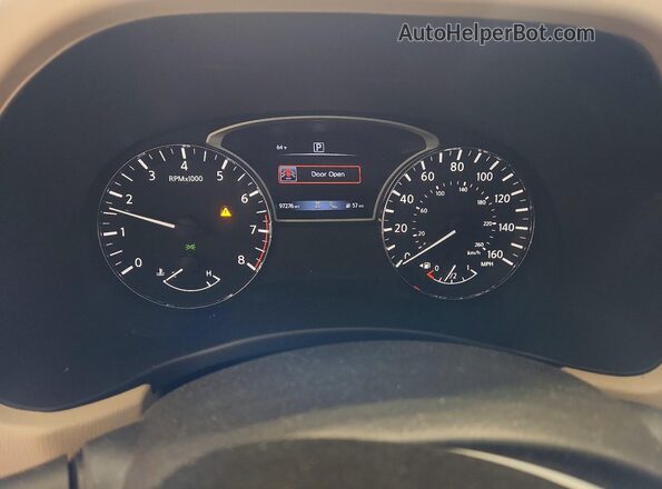 5N1DR2MN0JC611652 2018 NISSAN PATHFINDER White Widok zestawu wskaźników