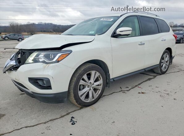 5N1DR2MN0JC662729 2018 NISSAN PATHFINDER White Front left