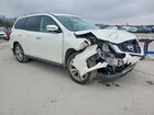 2018 Nissan Pathfinder Sl White vin: 5N1DR2MN0JC662729