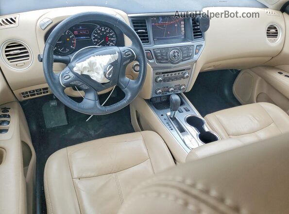 5N1DR2MN0JC662729 2018 NISSAN PATHFINDER White Dashboard view