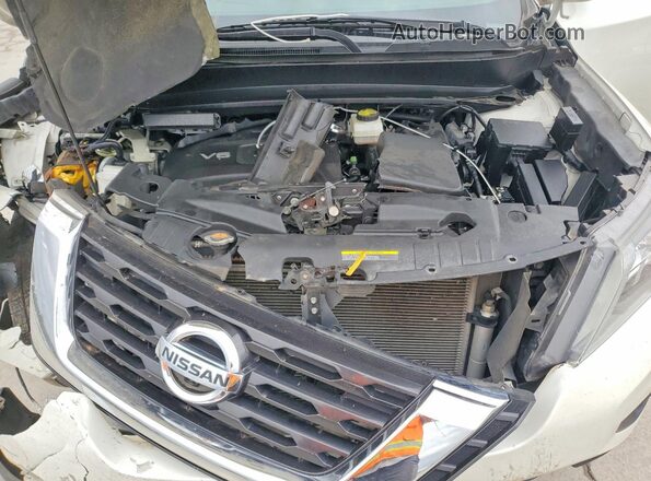 5N1DR2MN0JC662729 2018 NISSAN PATHFINDER White Engine compartment view
