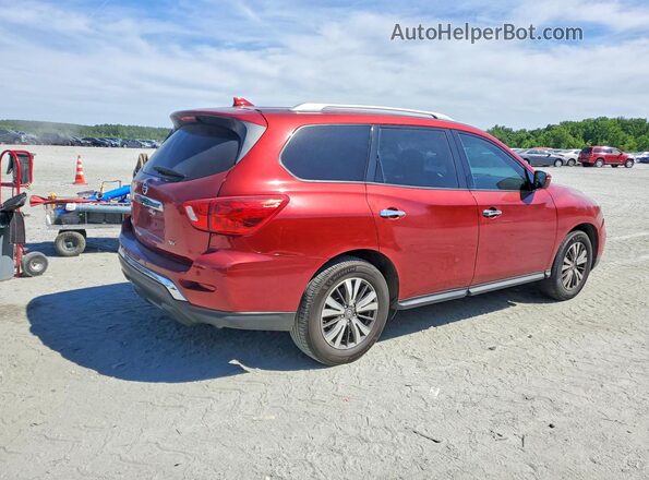 5N1DR2MN0KC593803 2019 NISSAN PATHFINDER Red Rear right