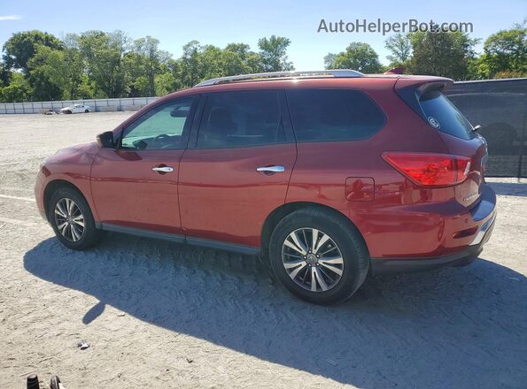5N1DR2MN0KC593803 2019 NISSAN PATHFINDER Red Rear left