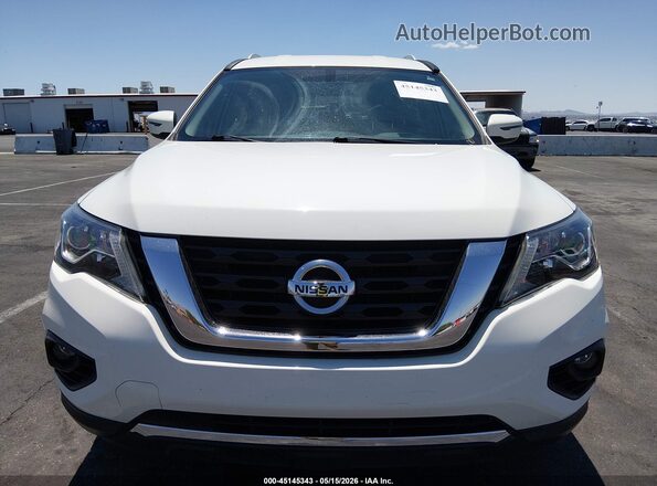 5N1DR2MN0KC609269 2019 NISSAN PATHFINDER White Widok zestawu wskaźników