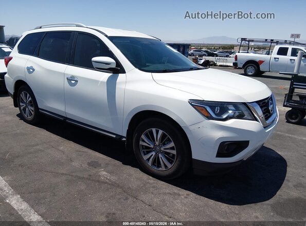 5N1DR2MN0KC609269 2019 NISSAN PATHFINDER White Przód prawy