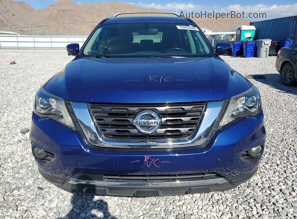 5N1DR2MN1HC614389 2017 NISSAN PATHFINDER Синий Вид спереди