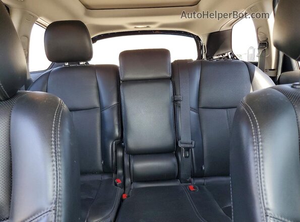 5N1DR2MN1HC614389 2017 NISSAN PATHFINDER Синий Вид задних сидений
