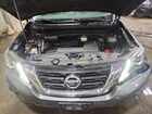 2017 Nissan Pathfinder Sv Серый vin: 5N1DR2MN1HC647893