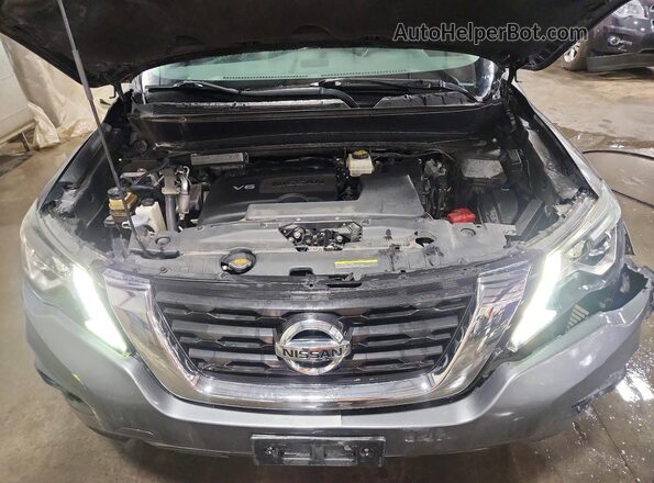 5N1DR2MN1HC647893 2017 NISSAN PATHFINDER Серый Вид подкапотного пространства