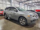 2017 Nissan Pathfinder Sv Серый vin: 5N1DR2MN1HC647893