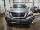 2017 Nissan Pathfinder Sv Серый vin: 5N1DR2MN1HC647893