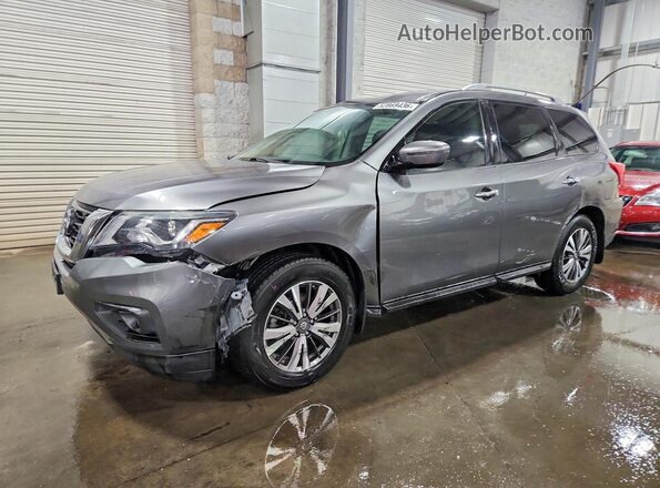 5N1DR2MN1HC647893 2017 NISSAN PATHFINDER Серый Передняя левая четверть