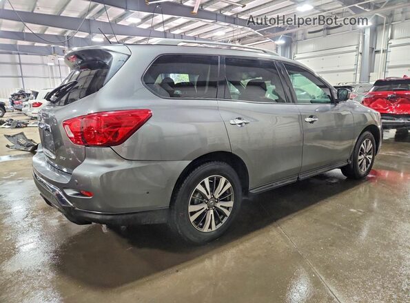 5N1DR2MN1HC647893 2017 NISSAN PATHFINDER Серый Задняя правая четверть
