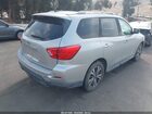 2017 Nissan Pathfinder Sv Silver vin: 5N1DR2MN1HC649823