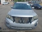 2017 Nissan Pathfinder Sv Silver vin: 5N1DR2MN1HC649823