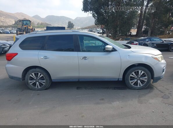 5N1DR2MN1HC649823 2017 NISSAN PATHFINDER Silver Vista interior de 360 grados