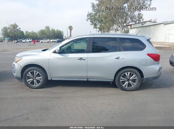 5N1DR2MN1HC649823 2017 NISSAN PATHFINDER Silver 