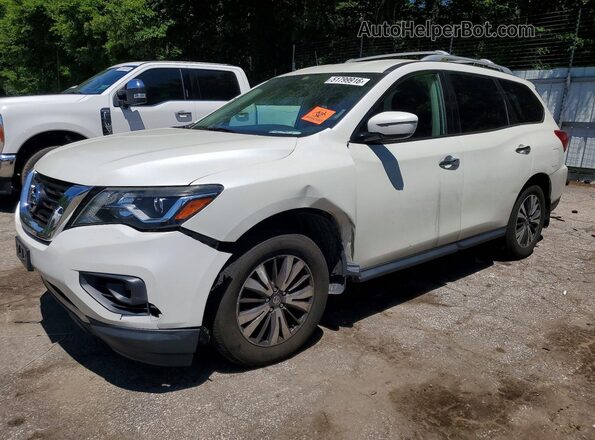 5N1DR2MN1HC904793 2017 NISSAN PATHFINDER White Առջևի ձախ երեք քառորդ տեսարան