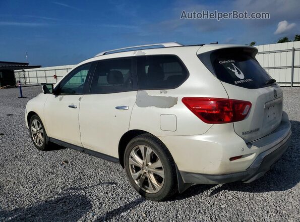 5N1DR2MN1JC614396 2018 NISSAN PATHFINDER White Tył lewy
