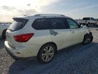 2018 Nissan Pathfinder Sl White vin: 5N1DR2MN1JC614396