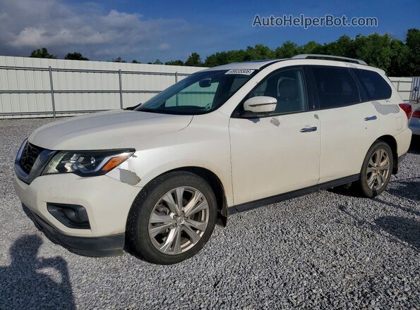 5N1DR2MN1JC614396 2018 NISSAN PATHFINDER White Przód lewy