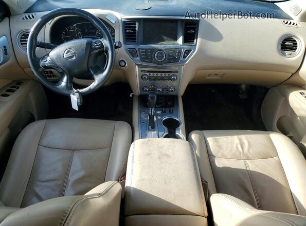 5N1DR2MN1JC614396 2018 NISSAN PATHFINDER White Widok deski rozdzielczej