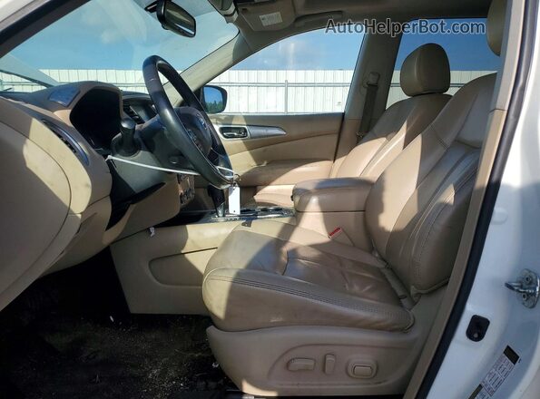 5N1DR2MN1JC614396 2018 NISSAN PATHFINDER White Widok wnętrza z przodu