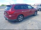2018 Nissan Pathfinder S Red vin: 5N1DR2MN1JC640285