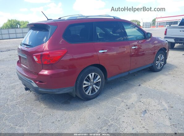 5N1DR2MN1JC640285 2018 NISSAN PATHFINDER Red Tył prawy