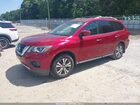 2018 Nissan Pathfinder S Red vin: 5N1DR2MN1JC640285