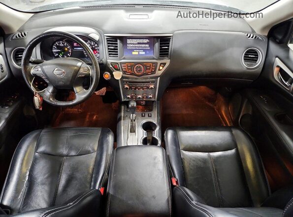 5N1DR2MN1KC611399 2019 NISSAN PATHFINDER Silver Вид панелі приладів