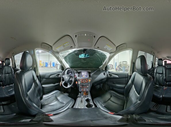 5N1DR2MN1KC611399 2019 NISSAN PATHFINDER Silver Панорамний вид салону 360°