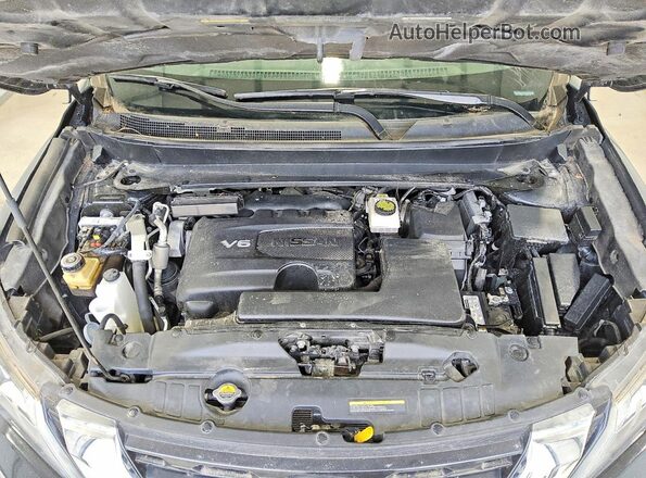 5N1DR2MN1KC643723 2019 NISSAN PATHFINDER Blue ძრავის განყოფილების ხედი