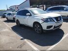 2017 Nissan Pathfinder Platinum White vin: 5N1DR2MN2HC604583