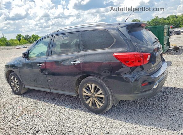 5N1DR2MN2HC620122 2017 NISSAN PATHFINDER Black Trasero izquierdo