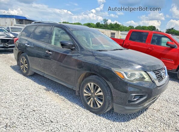 5N1DR2MN2HC620122 2017 NISSAN PATHFINDER Black Delantero derecho