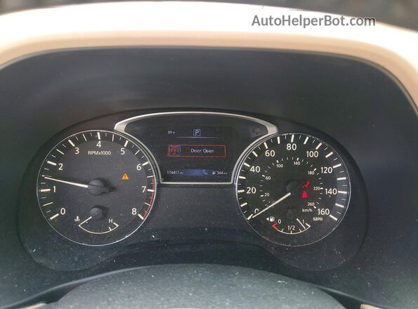 5N1DR2MN2HC620122 2017 NISSAN PATHFINDER Black Vista del cuadro de instrumentos