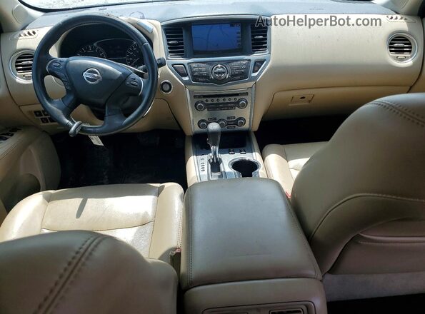5N1DR2MN2HC620122 2017 NISSAN PATHFINDER Black Vista del salpicadero