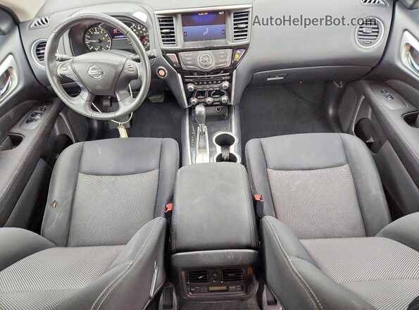 5N1DR2MN2HC673127 2017 NISSAN PATHFINDER Silver Vista del salpicadero