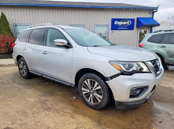 5N1DR2MN2HC673127 2017 NISSAN PATHFINDER Silver Delantero derecho