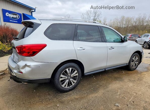 5N1DR2MN2HC673127 2017 NISSAN PATHFINDER Silver Trasero derecho