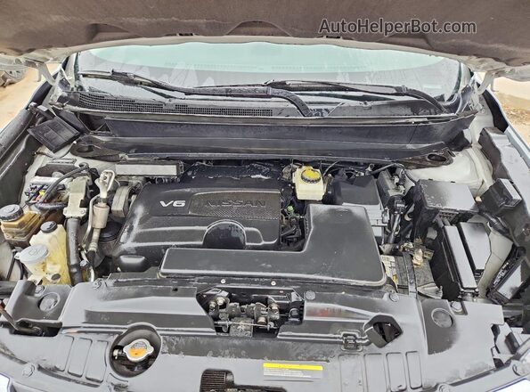 5N1DR2MN2HC673127 2017 NISSAN PATHFINDER Silver Vista del compartimento del motor