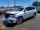 2017 Nissan Pathfinder Sl Silver vin: 5N1DR2MN2HC689067