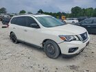 2017 Nissan Pathfinder Platinum White vin: 5N1DR2MN2HC694835