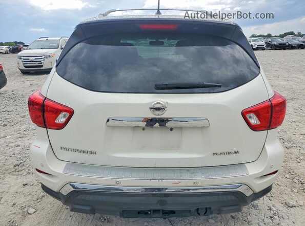 5N1DR2MN2HC694835 2017 NISSAN PATHFINDER White Vista trasera