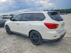 2017 Nissan Pathfinder Platinum White vin: 5N1DR2MN2HC694835